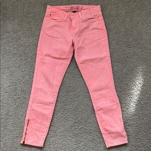Tommy Hilfiger Cropped Ankle Pink Jean (Size:2)